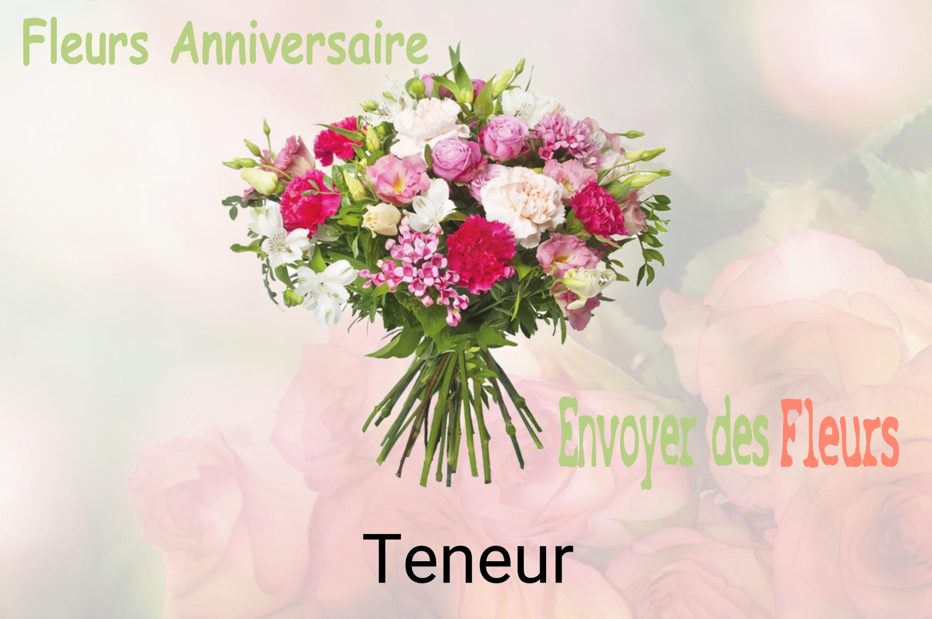 Bouquet de fleurs d’anniversaire livré à Teneur