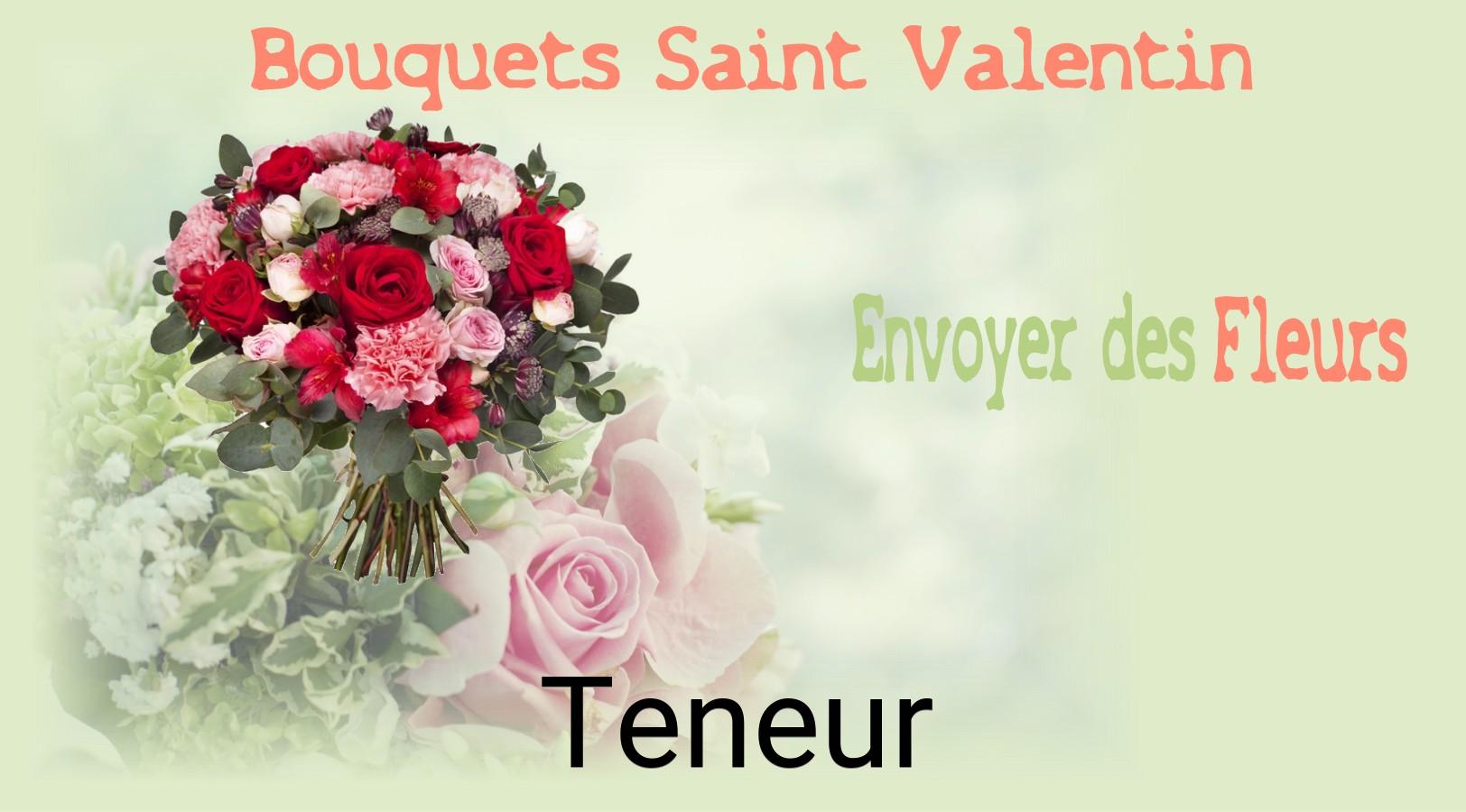 Roses de Saint-Valentin livrées à Teneur
